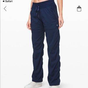 Lululemon dance studio lined pants.